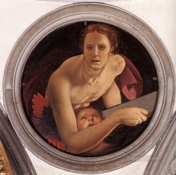 アーニョロ・ブロンズィーノ Painting - 聖マシュー フィレンツェ アニョロ ブロンズィーノ